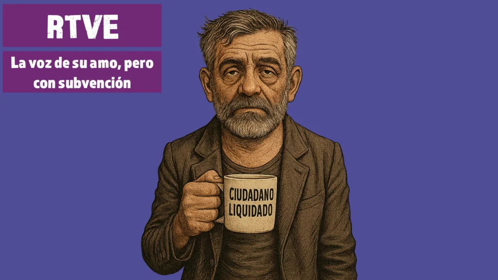 RTVE, la voz de su amo