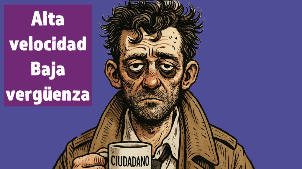 Alta velocidad, baja vergüenza