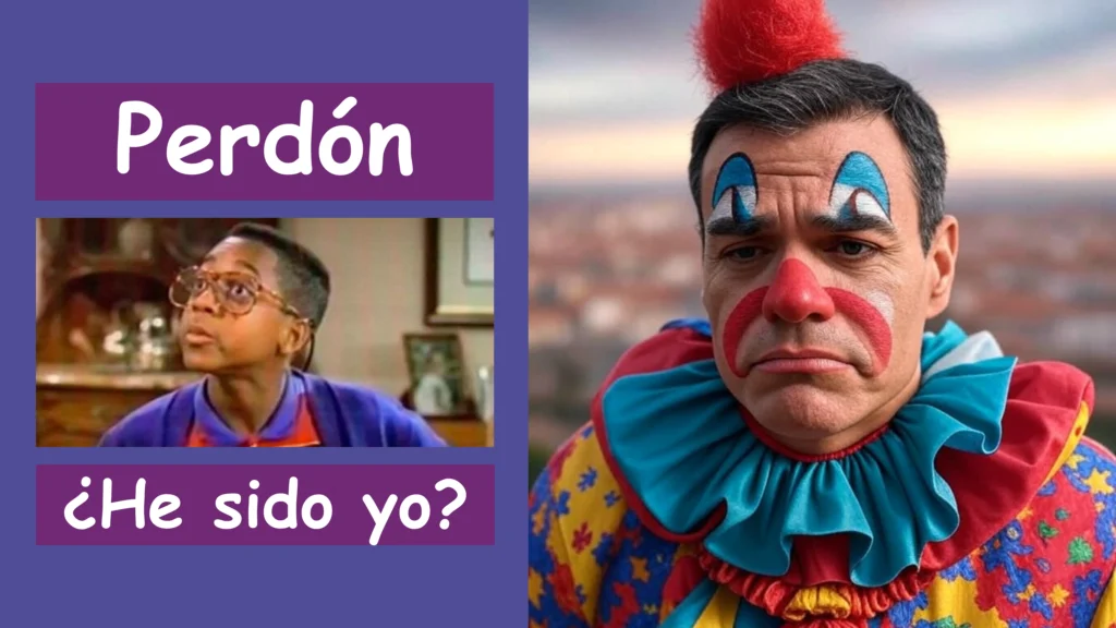 Perdón... pero con maquillaje