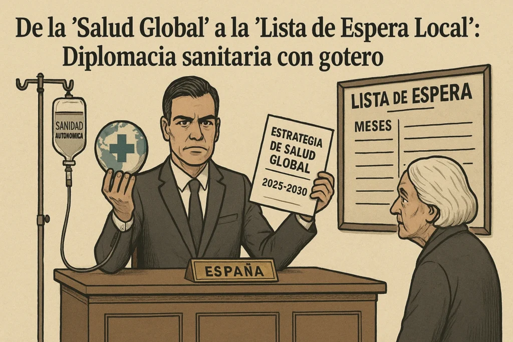 Diplomacia sanitaria con gotero